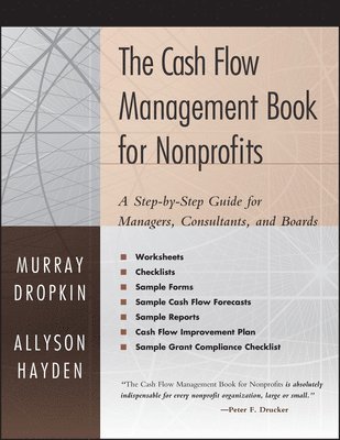 Murray Dropkin, Allyson Hayden - Cash Flow Management Book for Nonprofits, Häftad