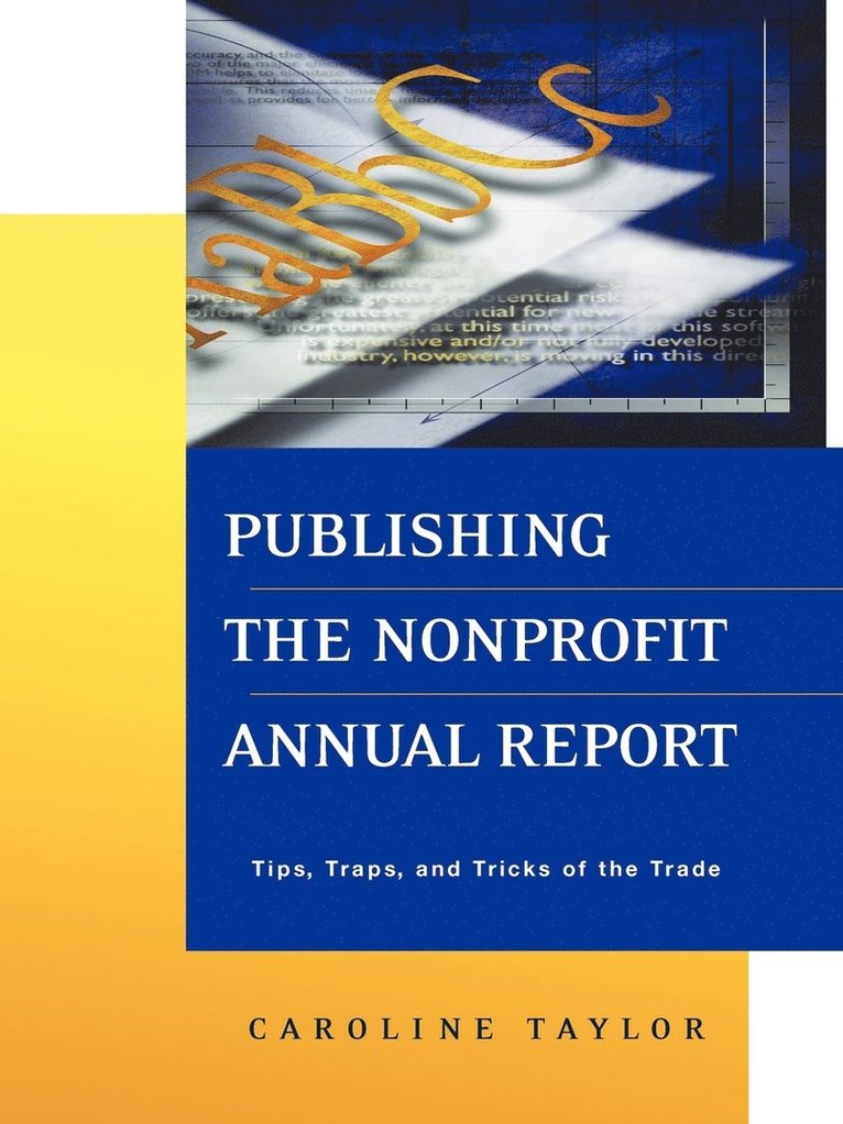 Publishing the Nonprofit Annual Report 1