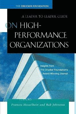 On High Performance Organizations 1