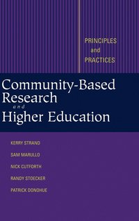 bokomslag Community-Based Research and Higher Education