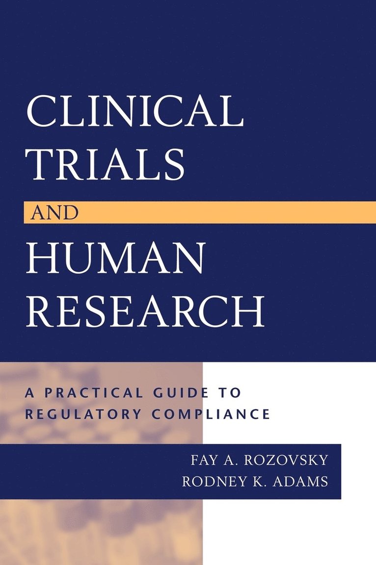 Clinical Trials and Human Research 1