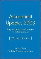 bokomslag Assessment Update: Progress, Trends, and Practices in Higher Education, Volume 15, Number 3, 2003