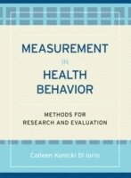 bokomslag Measurement in Health Behavior