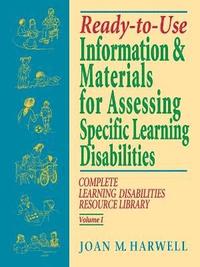 bokomslag Ready-to-Use Information and Materials for Assessing Specific Learning Disabilities
