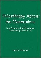 bokomslag Philanthropy Across the Generations