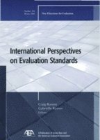 International Perspectives on Evaluation Standards 1