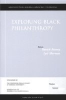 bokomslag Exploring Black Philanthropy