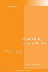 bokomslag The Unfinished Business of Critical Thinking