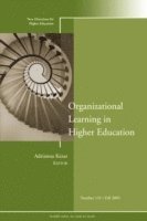 bokomslag Organizational Learning in Higher Education