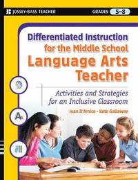 bokomslag Differentiated Instruction for the Middle School Language Arts Teacher