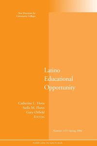 bokomslag Latino Educational Opportunity