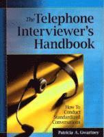 bokomslag Telephone Interviewer's Handbook