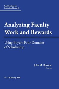 bokomslag Analyzing Faculty Work and Rewards: Using Boyer's Four Domains of Scholarship