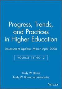 bokomslag Assessment Update: Progress, Trends, and Practices in Higher Education, Volume 18, Number 2, 2006