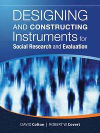 bokomslag Designing and Constructing Instruments for Social Research and Evaluation