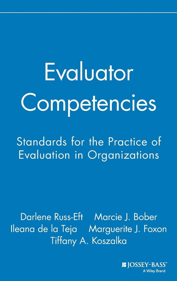 Evaluator Competencies 1