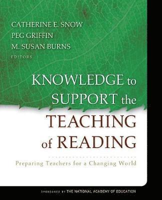 bokomslag Knowledge to Support the Teaching of Reading