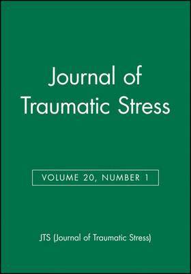 bokomslag Journal of Traumatic Stress, Volume 20, Number 1