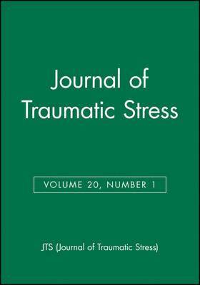 bokomslag Journal of Traumatic Stress, Volume 20, Number 1