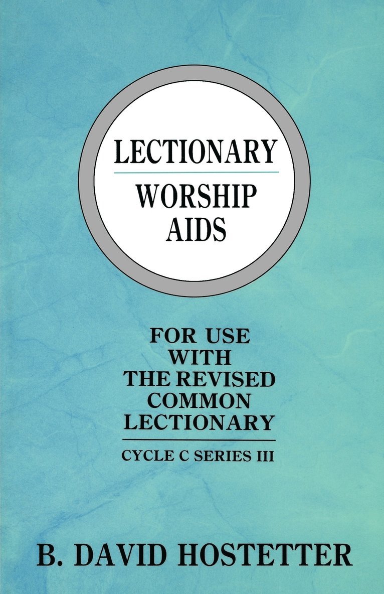 Lectionary Worship Aids 1