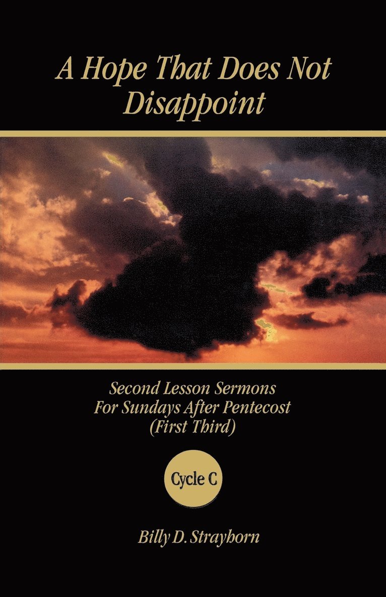 Hope That Does Not Disappoint 1