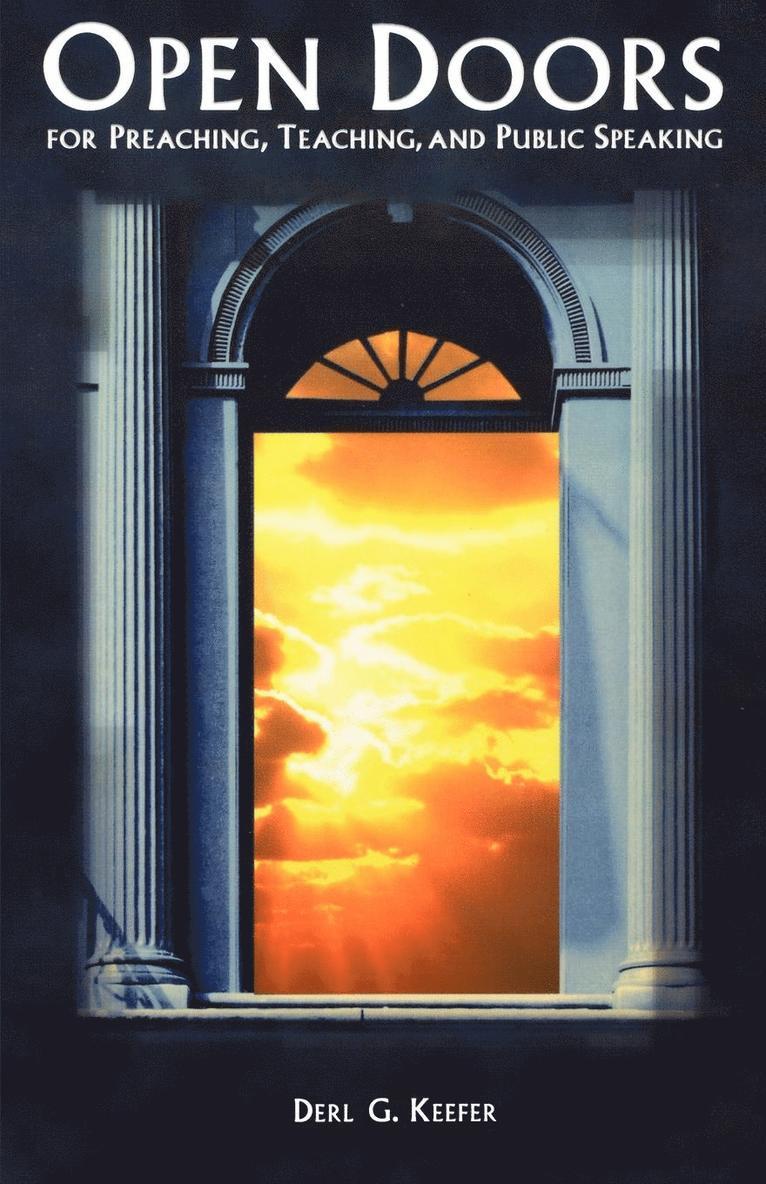 Open Doors for Preaching, Teaching, and Public Speaking 1