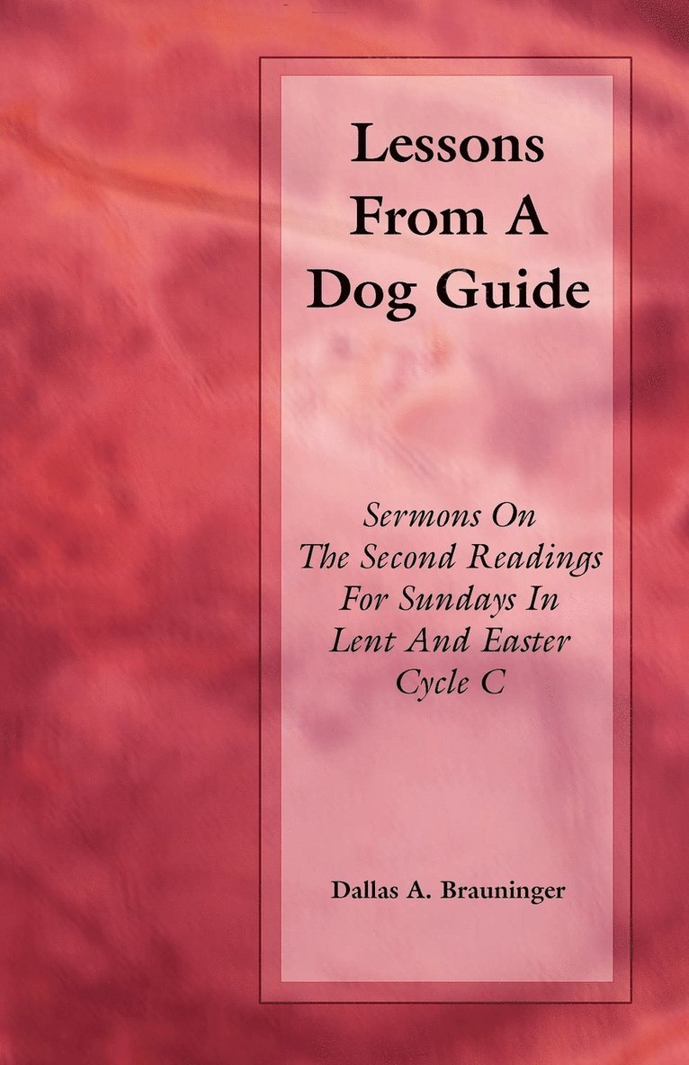 Dallas A Brauninger, Dallas A. Brauninger, DALLAS A. BRAUNINGER - Lessons from a Dog Guide, Häftad