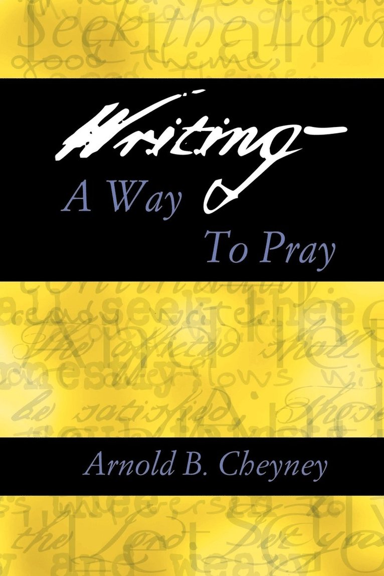 Writing a Way to Pray 1
