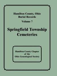 bokomslag Hamilton County, Ohio Burial Records, Volume 7