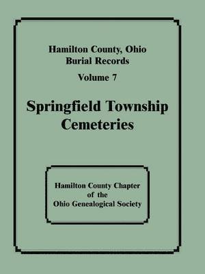bokomslag Hamilton County, Ohio Burial Records, Volume 7