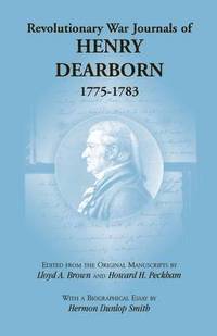 bokomslag Revolutionary War Journals of Henry Dearborn, 1775-1783