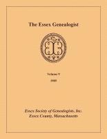 bokomslag Essex Genealogist, Volume 9, 1989