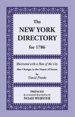 New York Directory for 1786 1