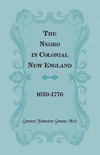 bokomslag The Negro in Colonial New England 1620-1776