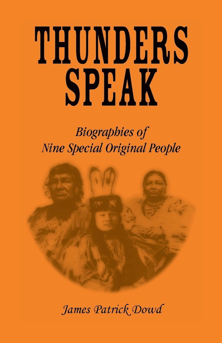 James Dowd - Thunders Speak, Häftad