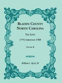 bokomslag Bladen County, North Carolina, Tax Lists
