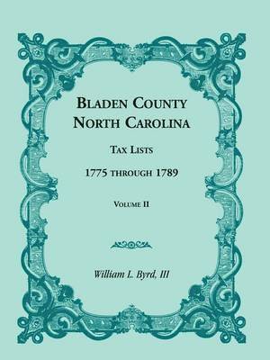 Bladen County, North Carolina, Tax Lists 1