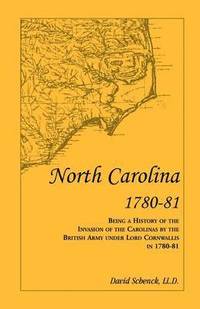 bokomslag North Carolina 1780-81