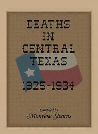 bokomslag Deaths in Central Texas, 1925-1934