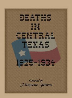 bokomslag Deaths in Central Texas, 1925-1934