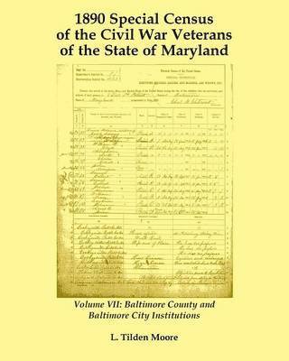 bokomslag 1890 Special Census of the Civil War Veterans of the State of Maryland