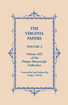 bokomslag Virginia Papers, Volume 2, Volume 2zz of the Draper Manuscript Collection