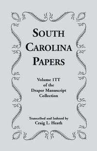 bokomslag South Carolina Papers