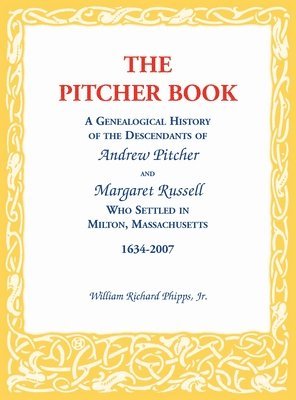 William Phipps - Pitcher Book, Inbunden