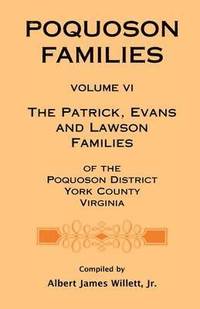 bokomslag Poquoson Families, Volume VI