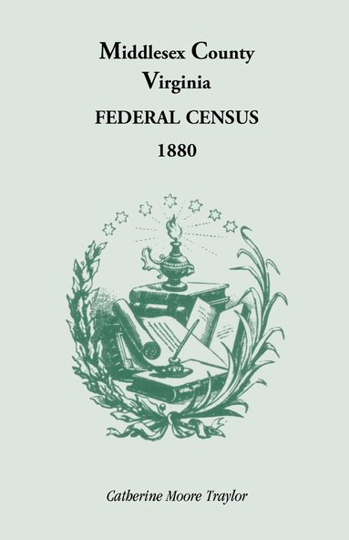 bokomslag Federal Census 1880 Middlesex County, Virginia