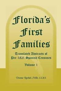 bokomslag Florida's First Families