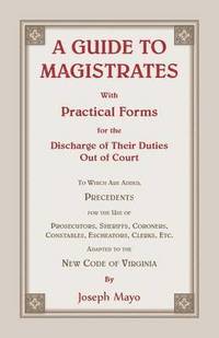 bokomslag A Guide to Magistrates