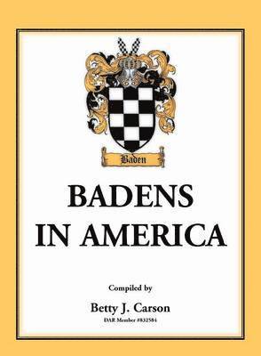 bokomslag Badens in America