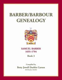 bokomslag Barber/Barbour Genealogy